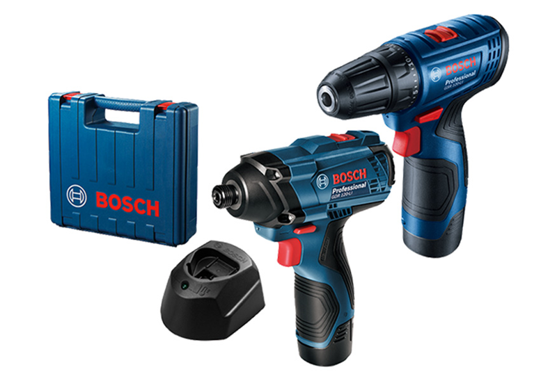 Bosch GSR 120-LI + GDR 120-LI Şarjlı Set (2*2.0 Ah) - 06019G8023 İNDİRİMLİ ÜRÜN